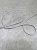 Шнур серо-бежевый 1,5 мм, сток Jil Sander ШИС/15/052 по цене 37 руб./метр