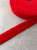 Тесьма окантовочная красная (плотная), ширина 3 см Италия ТИК/30/11921 по цене 73 руб./метр